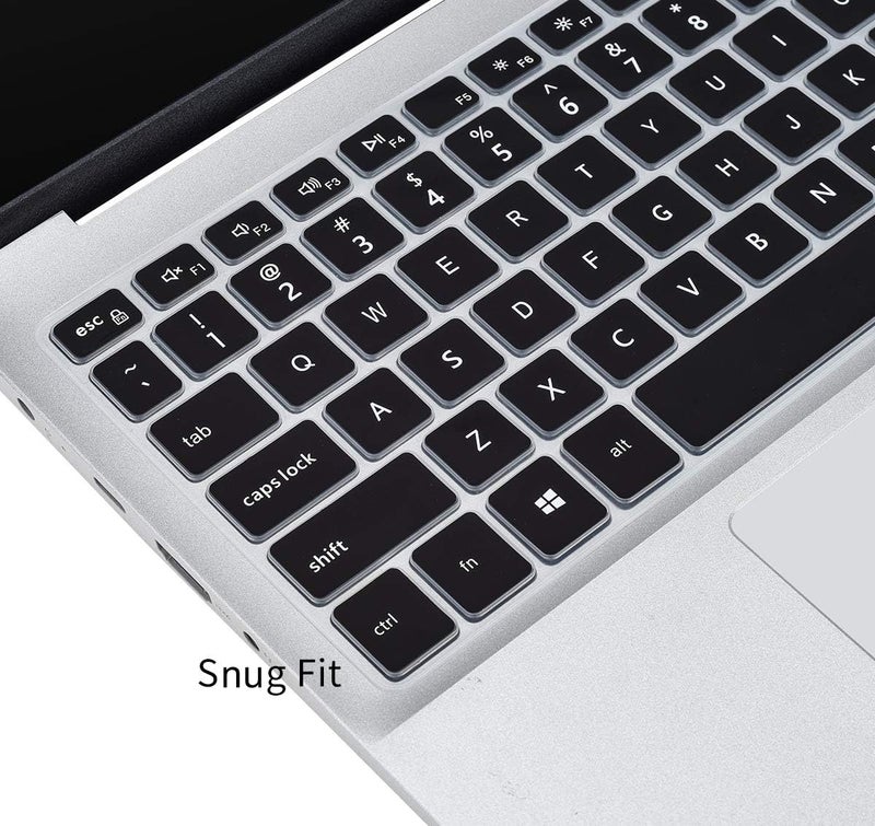 CaseBuy Keyboard Cover for 15.6 17.3 Dell Inspiron 15 17, Dell G15 5510 5515 5520 5521 5525 5530 5535, Inspiron 3501 3505 5501 5502 5505 5508 5584 5590 5593 5598 7000 7590 7591 7501 7506 7706, Vostro 15 Skin - Image 4
